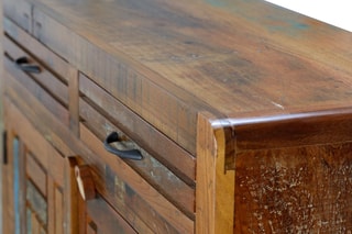 Commode 2 portes - Marron