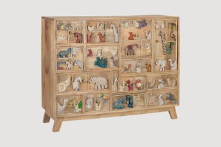 Commode 1 porte - Naturel
