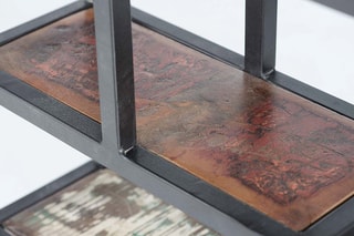 Etagère murale - Naturel et noir