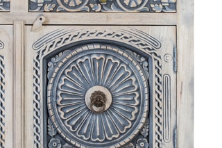 Buffet 3 portes en manguier - 180 x 90 x 40 cm