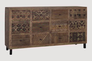 Buffet en manguier massif - 160 x 86 x 40 cm
