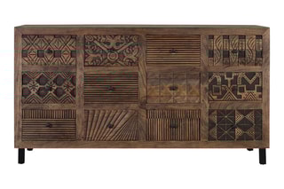 Buffet en manguier massif - 160 x 86 x 40 cm