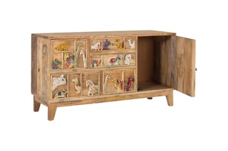 Buffet 1 porte - Naturel