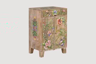 Buffet 2 portes en manguier - 40 x 60 x 31 cm