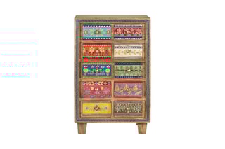 Buffet en manguier - 42 x 66 x 30 cm