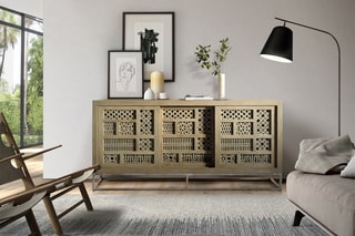 Buffet 3 portes - Naturel