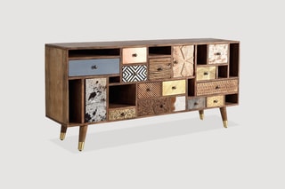 Buffet 11 tiroirs - Naturel