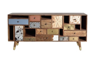 Buffet 11 tiroirs - Naturel