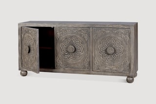 Buffet 3 portes - Gris