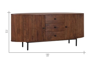 Buffet 2 portes - Naturel