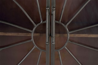 Buffet 2 portes Noir et marron