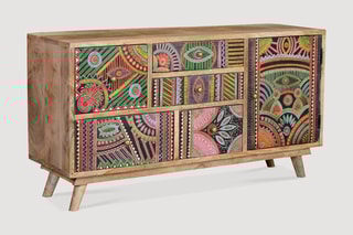 Buffet 1 porte - Multicolore