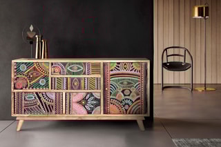 Buffet 1 porte - Multicolore