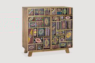 Buffet 2 portes - Naturel