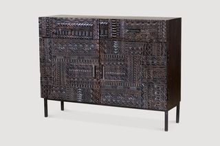 Buffet 2 portes - Noir