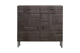 Buffet 2 portes - Noir