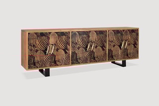 Buffet 6 portes - Naturel