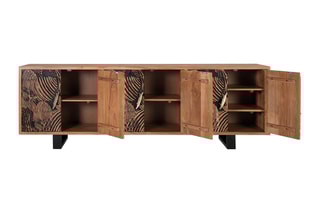 Buffet 6 portes - Naturel