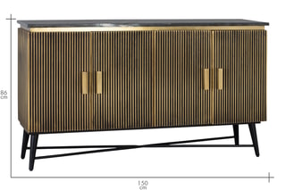 Buffet 4 portes - Naturel