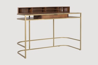 Bureau en manguier - 130 x 95 x 60 cm