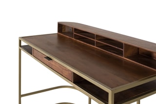 Bureau en manguier - 130 x 95 x 60 cm