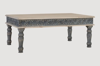 Table basse en manguier massif - 120 x 48 x 75 cm