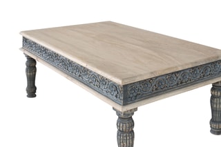 Table basse en manguier massif - 120 x 48 x 75 cm