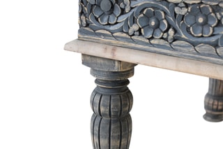 Table basse en manguier massif - 120 x 48 x 75 cm