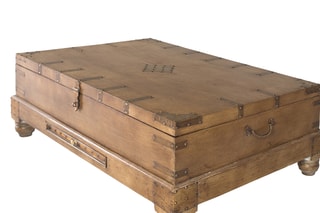 Table basse en manguier massif - 105 x 40 x 70 cm