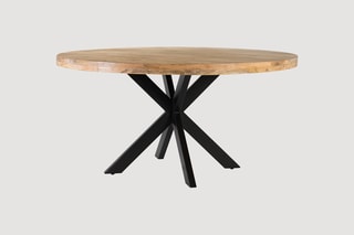 Table basse en manguier - 150 x 77 x 150 cm