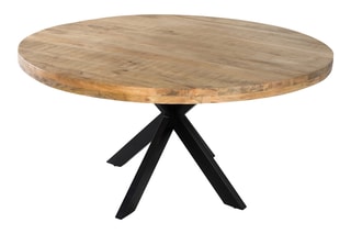 Table basse en manguier - 150 x 77 x 150 cm