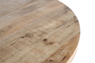 Table basse en manguier - 150 x 77 x 150 cm