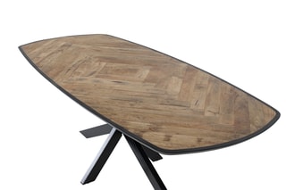 Table basse en manguier - 220 x 79 x 100 cm