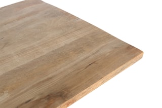 Table basse en manguier massif et bois d’acacia - 120 x 46 x 70 cm