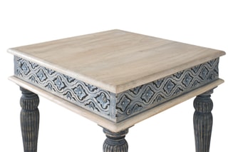 Table basse en manguier - 60 x 60 x 60 cm