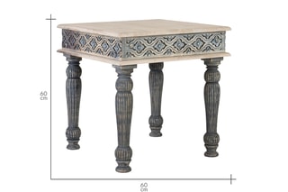 Table basse en manguier - 60 x 60 x 60 cm