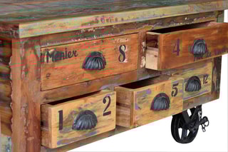 Table basse 2 abattants - Naturel