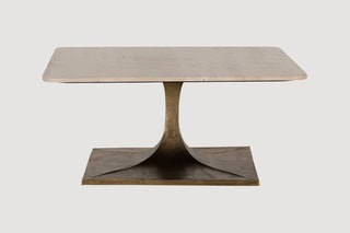 Table basse - Gris et bronze