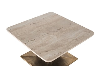 Table basse - Gris et bronze