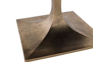 Table basse - Gris et bronze