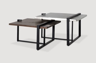 2 tables basses -  Cuivré