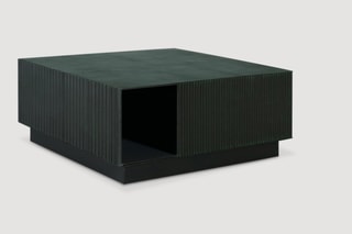 Table basse -  Vert foncé