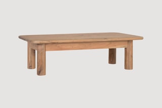 Table basse en bois de manguier - 140 x 70 x 40 cm