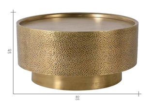 Table basse - Doré