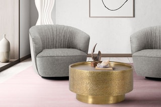 Table basse - Doré