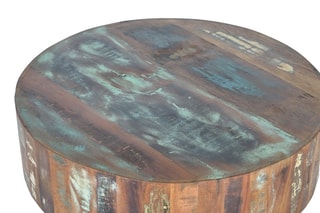 Table basse - Naturel et noir