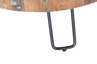 Table basse - Naturel et noir
