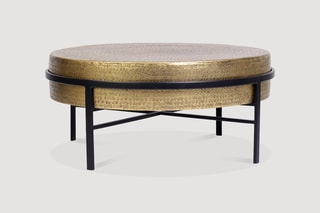 Table basse - Noir et doré