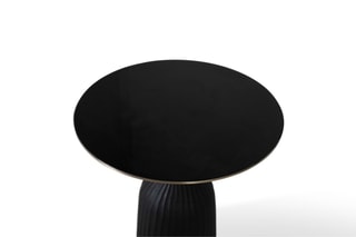 Table d'appoint - Noir et doré