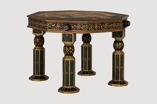 Table d’appoint en manguier - 62 x 45 x 62 cm